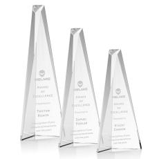 Dominguez Optical Obelisk Crystal Trophy - Crystal Trophies