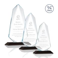 McMullen Black Unique Crystal Trophy - Crystal Trophies