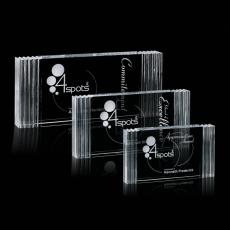 Wilkerson Rectangle Crystal Trophy - Crystal Trophies