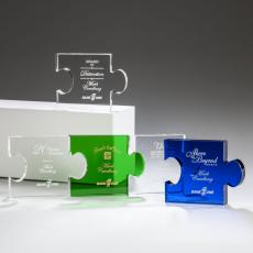 Cornell Unique Crystal Trophy - Crystal Trophies