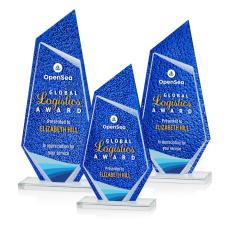 Employee Gifts - Walden Full Color Peaks Crystal Trophy