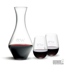 RIEDEL Merlot Decanter & Stemless Wine Set - Carafes