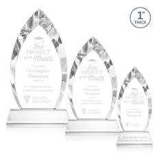Employee Gifts - Marinello on Base Clear Peaks Crystal Trophy