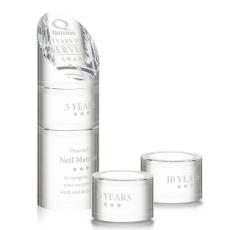 Corbin Stacker Clear Towers Crystal Trophy - Crystal Trophies