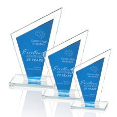 Corbett Blue Peaks Crystal Trophy - Crystal Trophies