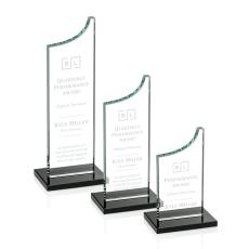 Henson Black Peaks Crystal Trophy - Crystal Trophies