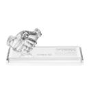 Hutchison Shaking Hands Unique Wood Trophy