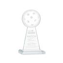 Edenwood Pickleball Clear Towers Crystal Trophy