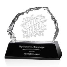 Krueger Liquid Black Crystal Trophy - Crystal Trophies