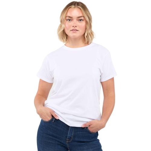 Custom Apparel - T-Shirts - American Giant Cotton Crew Neck Tee - Women's - Embroidery