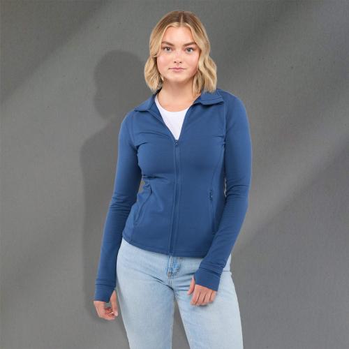LYON Eco Stretch Knit Full Zip - Women's - Apparel Digital Transfer Custom Apparel - Hoodies and Fleece - LYON Eco Stretch Knit Full Zip - Women's - Apparel Digital Transfer