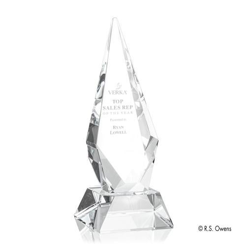 Awards and Plaques - Crystal Trophies - Cates Crystal Trophy