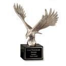 Womack Eagle Animals on Marble Metal Trophy