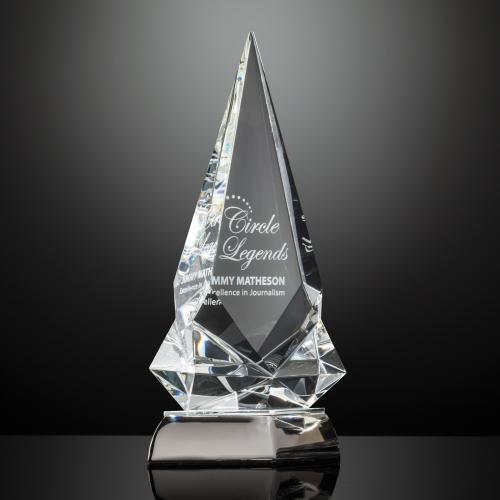 Awards and Plaques - Crystal Trophies - Mclean Metal Trophy
