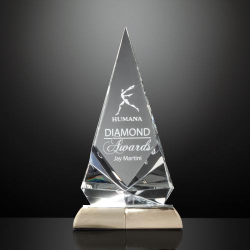 Awards and Plaques - Crystal Trophies - Mclean Crystal Trophy