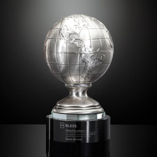 Trophies - Premium Metal Trophies - Chung Globe Metal Trophy