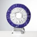 Navarrete Clear Circle Glass Trophy