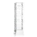 Donahue Towers on Base Crystal Trophy