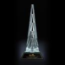 Godwin Tower Pyramid Crystal Trophy
