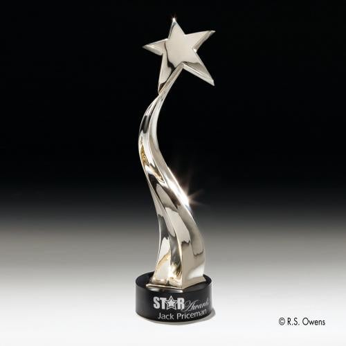 Trophies - Premium Metal Trophies - Stallings Shooting Star Metal Trophy