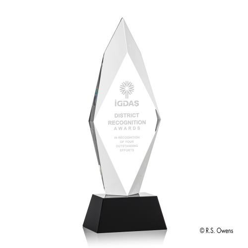 Awards and Plaques - Crystal Trophies - Crystal Quintanilla Crystal Trophy