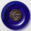 Sapphire Bowl Circle Glass Trophy