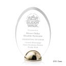 Fulton Hemisphere Kirkland Engraved Circle Acrylic Trophy