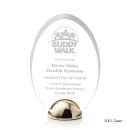 Fulton Hemisphere Kirkland Engraved Circle Acrylic Trophy