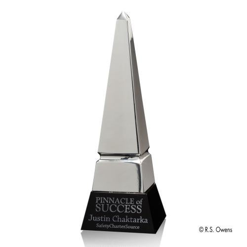 Trophies - Premium Metal Trophies - Apex Obelisk Metal Trophy
