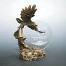 American Circle Acrylic Trophy
