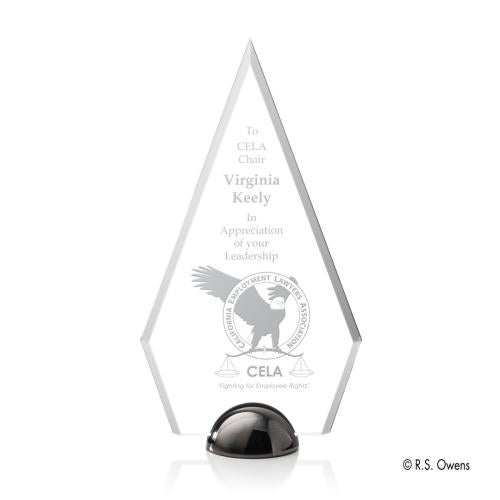 Awards and Plaques - Acrylic Trophies - Apex Hemisphere Acrylic Trophy