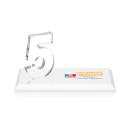 Hutchison Anniversary Full Color Fagan Crystal Trophy