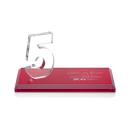 Hutchison Anniversary Red Crystal Trophy
