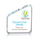 McDermott Full Color Peaks Crystal Trophy