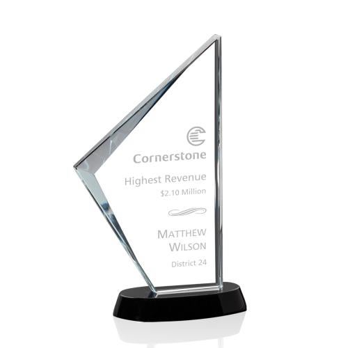 Awards and Plaques - Crystal Trophies - Albright Unique Crystal Trophy