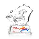 Reece Horse Full Color Animals Crystal Trophy