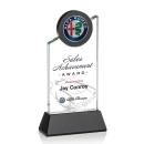 Michael Full Color Peaks Crystal Trophy