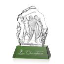 Corona Golf Green Crystal Trophy