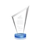 Charles Sky Blue Peaks Crystal Trophy