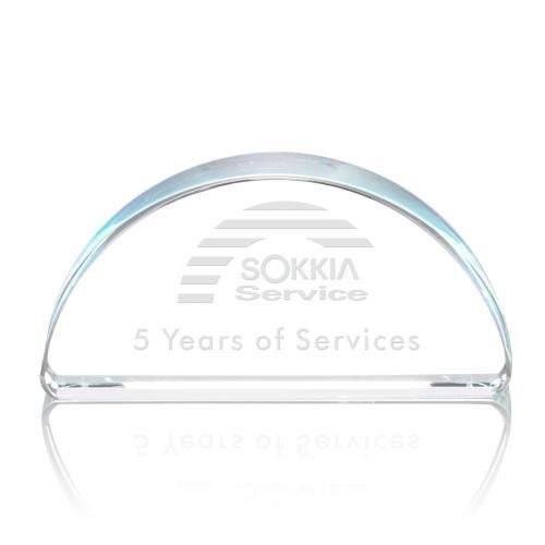 Awards and Plaques - Crystal Trophies - Grove Peaks Crystal Trophy
