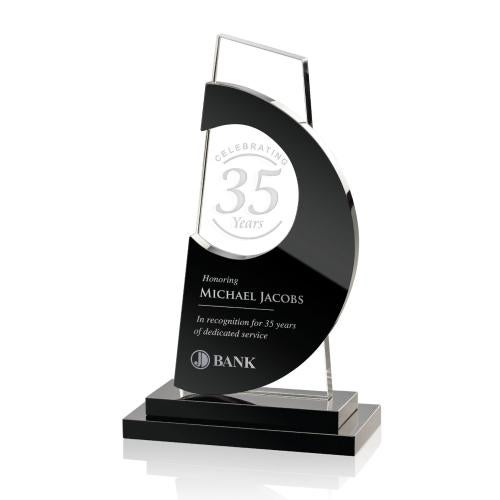 Awards and Plaques - Crystal Trophies - Nance Unique Crystal Trophy