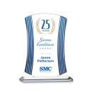 Webber Full Color Peaks Crystal Trophy