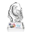 Reece Full Eagle Full Color Animals Crystal Trophy