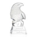 McConnell Eagle Animals on Cleveland Crystal Trophy
