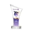 Hewitt Full Color Peaks Acrylic Trophy