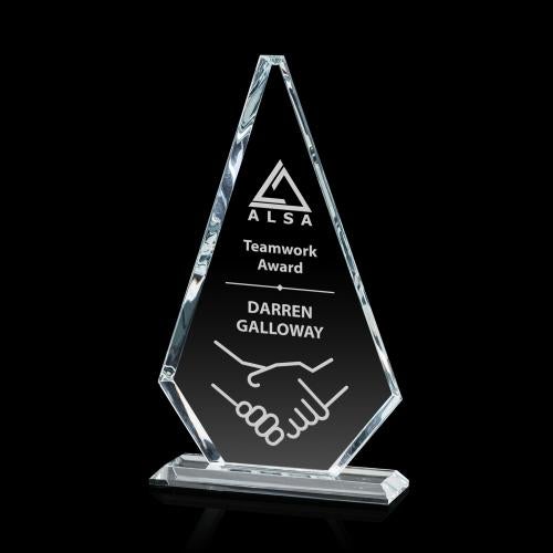 Awards and Plaques - Crystal Trophies - Dobson Crystal Trophy