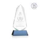 McMullen on Helton Sky Blue Unique Crystal Trophy