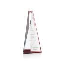 Dominguez Optical/Red Obelisk Crystal Trophy