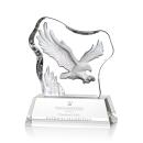 Reece Flying Eagle Animals Crystal Trophy