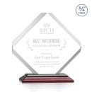 Jacobsen Wood Diamond Crystal Trophy